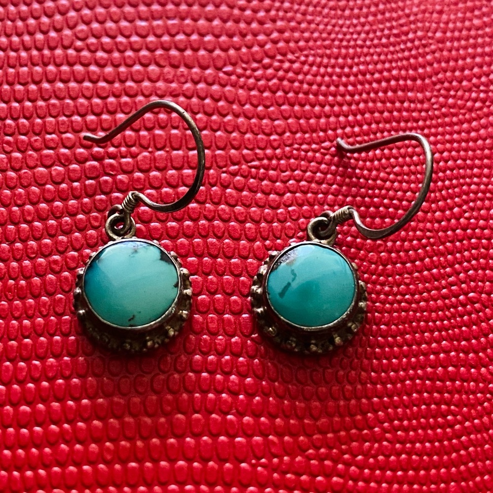 Turquoise Drop Earrings - Women Jewelry